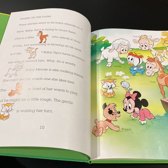 Disney Babies Fun with Words: In the Country - Hardcover Children’s Book - Picture 5 of 5